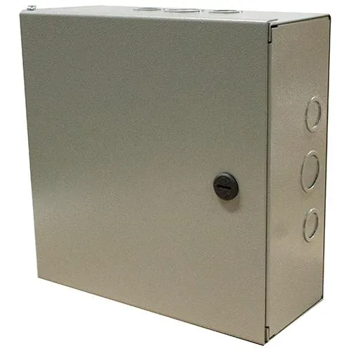 Electrical Enclosure Hinged Cover NEMA 1 12X12X6" EUKO12126