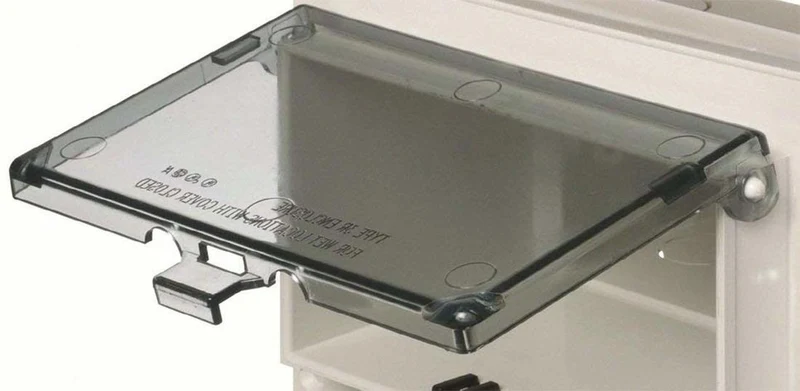 HORIZONTAL IN BOX WHEATHERPROOF REPLACEMENT COVER CLEAR