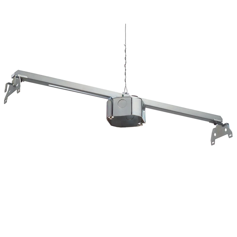 BOX KIT FOR FAN/FIXTURE 2" DEPTH & ADJUSTABLE BAR