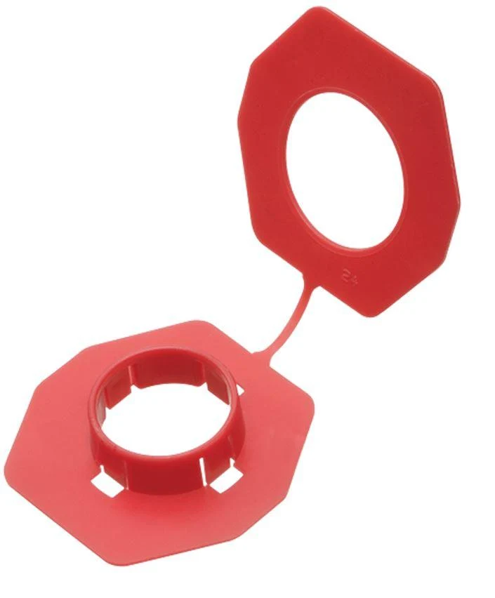 KNOCKOUT BUSHING 1" PLASTIC ORANGE