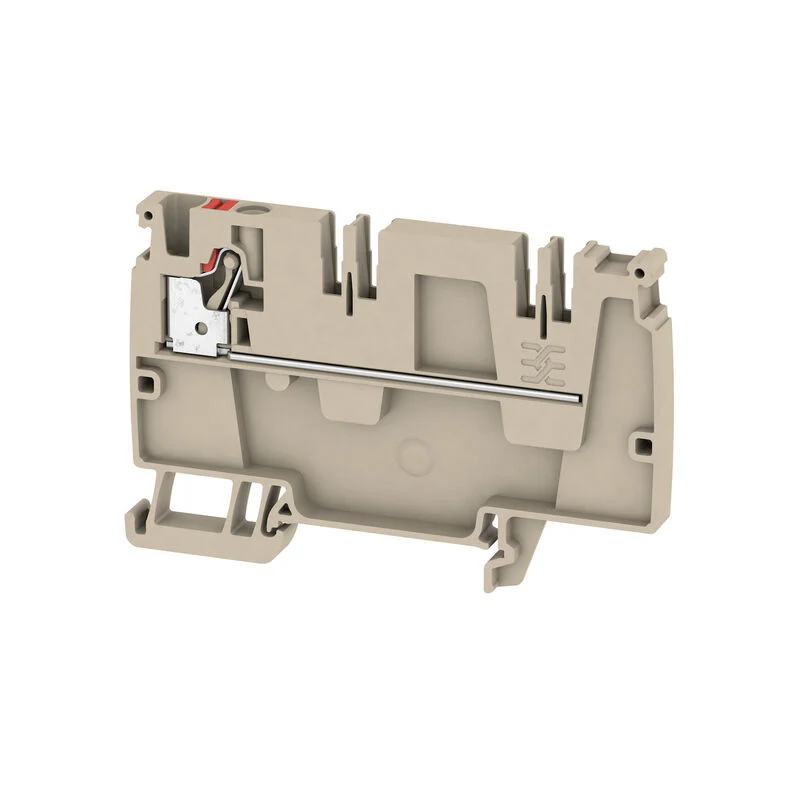 AAP21 4 LI RD Modular distribution terminals, PUSH IN, 4mm², 250 V, 32 A, dark beige