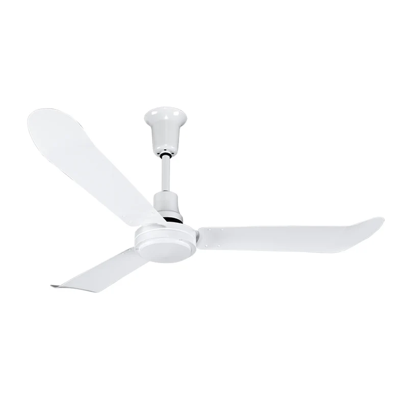 56in AC Down Blowing Ceiling Fan White AD56