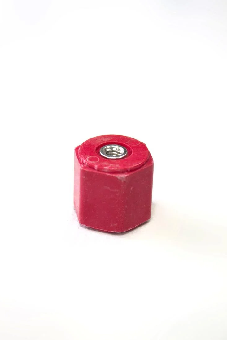 INSULATOR POLYESTER 600V 1X1-1/4" RED
