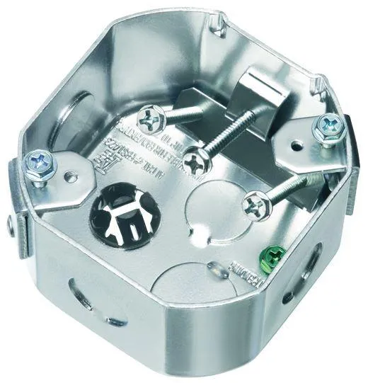 BOX METAL OCTAGONAL 4" FAN SIDE MOUNT