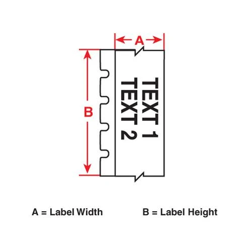 LABEL VINYL 2X50' ROLL INDOOR/OUTDOOR ORANGE