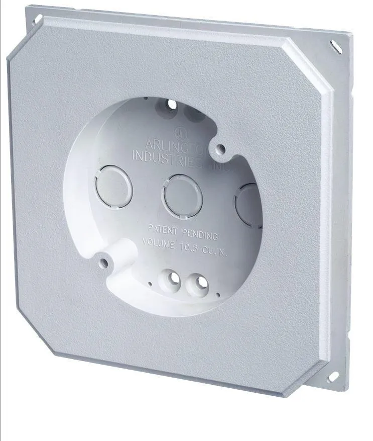 SIDING MOUNTING KIT BLOCK PLASTIC C/W NMD CONNECTOR