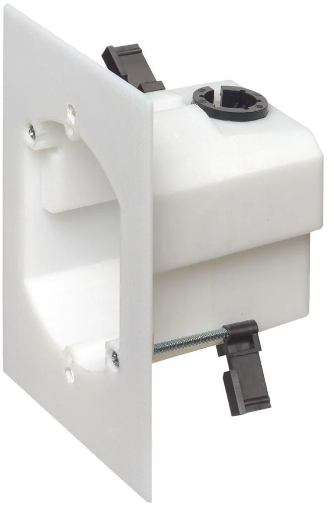 BOX VAPOR 1G DEEP NON METAL & GROUNDING CLIP WHITE