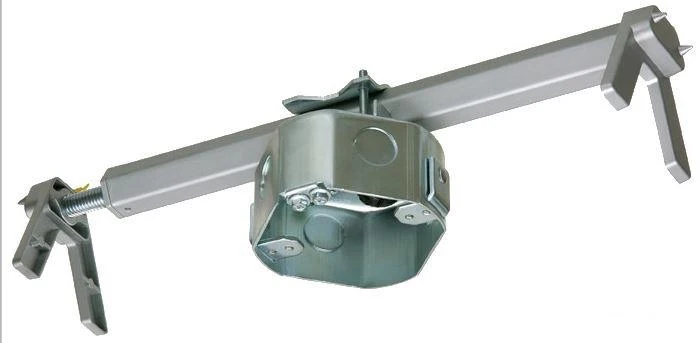 CEILING BOX 2" DEEP & ADJUSTABLE BRACE FOR CEILING