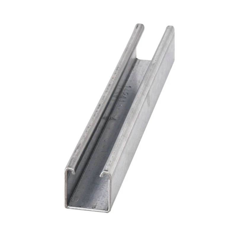 CHANNEL SOLID ALUMINUM 10' 1-5/8" X 1-5/8"