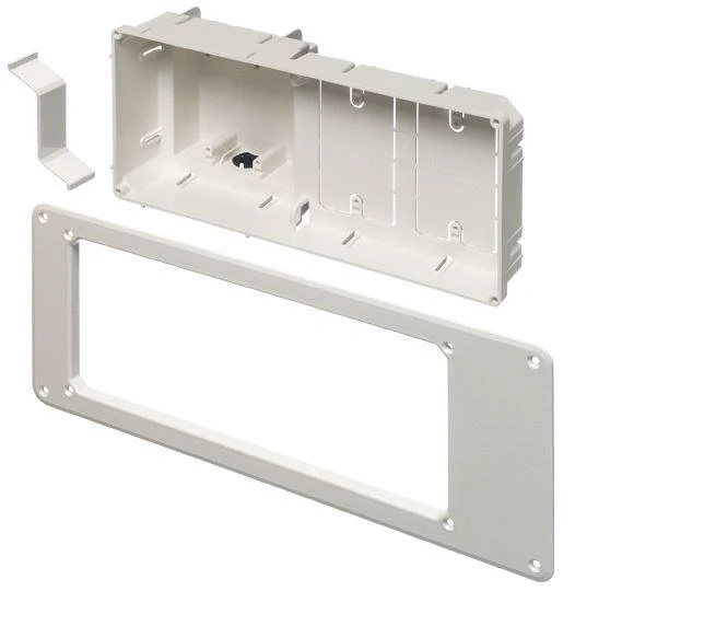 BOX RECESSED TV KIT 4G PLASTIC