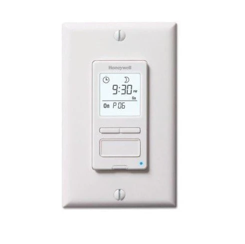 SWITCH PROGR. WEEKLY/DAILY 1P 3WAY 1800W 120V WHITE