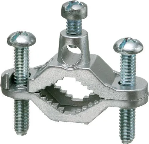 GROUND CLAMP 1/2 TO 1" CONDUIT #2-8 WIRE ZINC