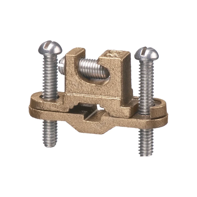GROUND CLAMP 3/8 TO 1" CONDUIT #2-10 WIRE BRONZE