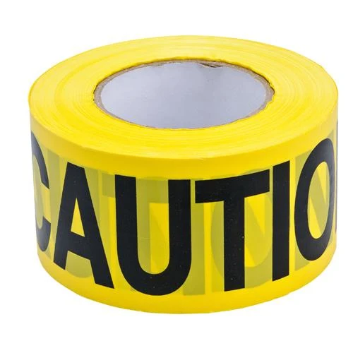 BARRICADE TAPE 3"X1000' CAUTION YELLOW