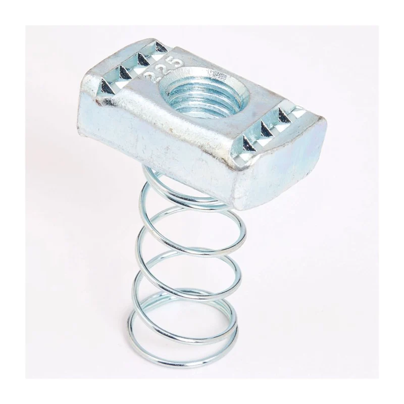 SPRING NUT 1/4"-20 ZINC PLATED