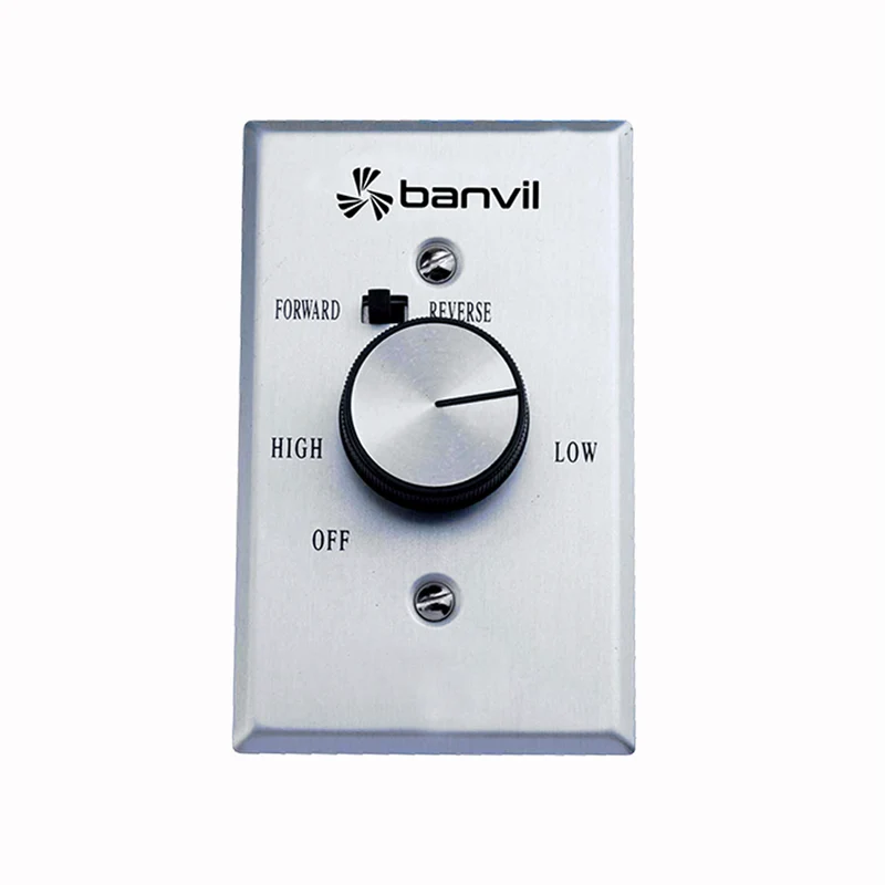 VARIABLE CONTROL TO 4 FANS COMES WITH REVERSING SWITCH