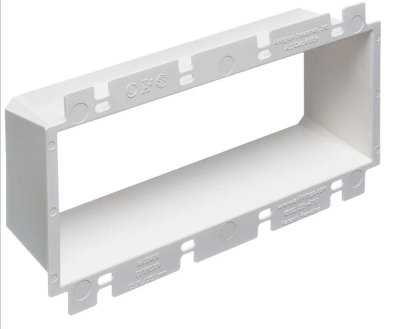 BOX EXTENDER 4 GANG UP TO 1-1/2" DEPTH