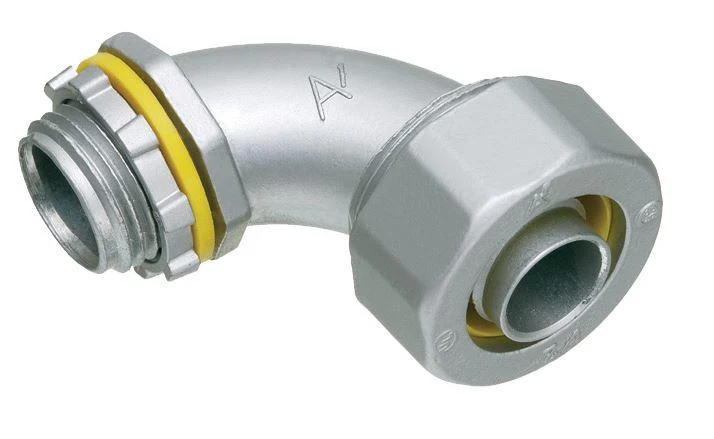 CONNECTOR LIQUIDTIGHT 2" 90 DEGREES ZINC
