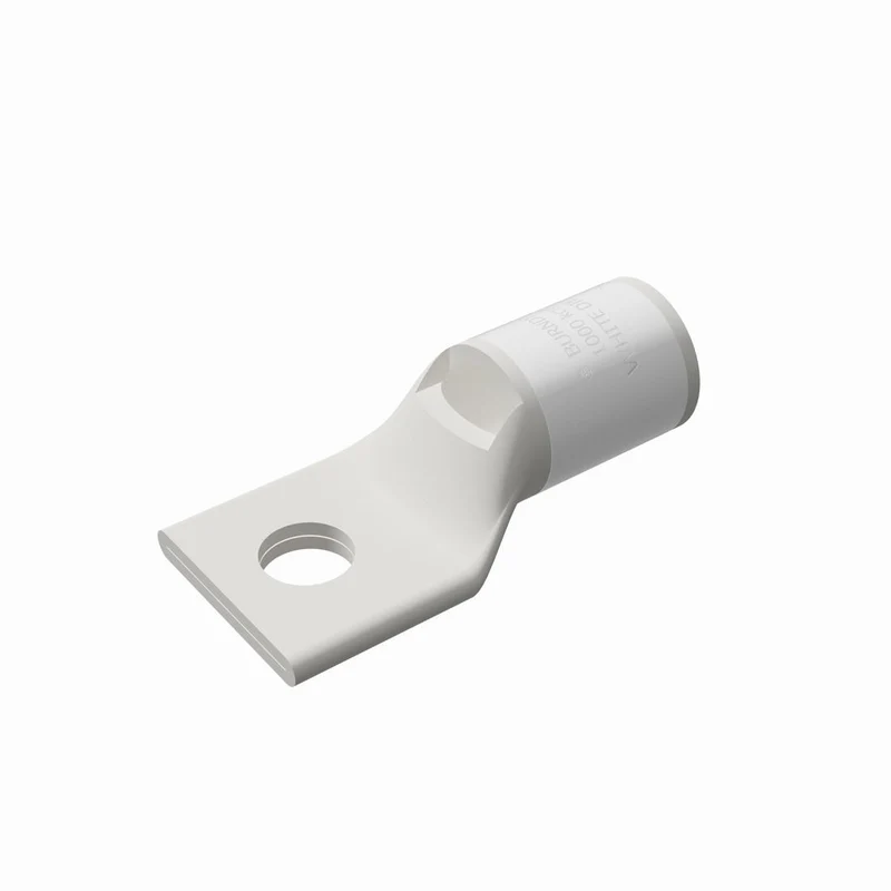 LUG COMPRESSION LONG BARREL #3 COPPER 5/16" HOLE WHITE
