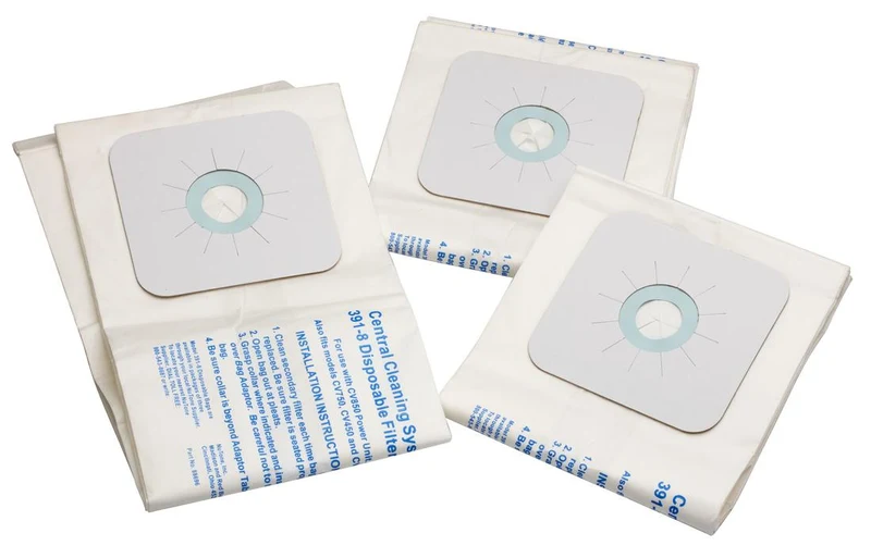 CENTRAL VACUUM REPLACEMENT FILTER BAGS