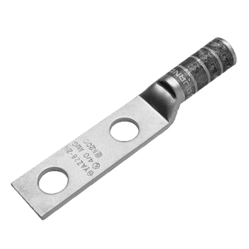 Burndy (Hubbell Canada) - LUG COMPRESSION 535.3 FLEX COPPER WIRE 2-HOLE 1/2" PINK