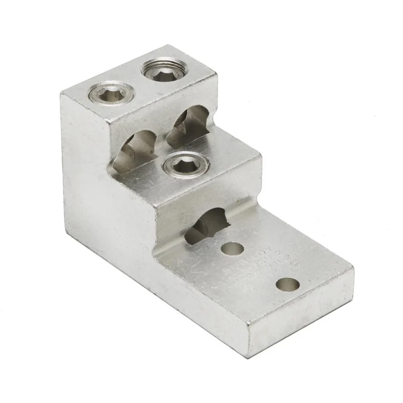 LUG MECHANICAL 3C 600MCM TO #2 CU/AL 2 X 3/8" HOLE