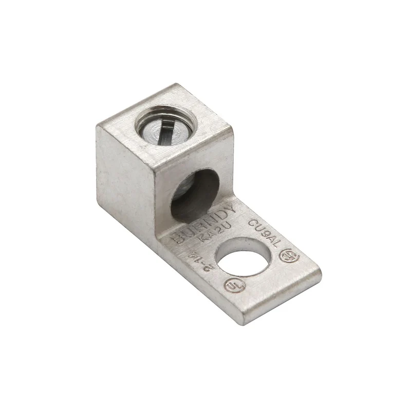 LUG MECHANICAL 1C #6 TO #14 CU/AL 1/4" HOLE