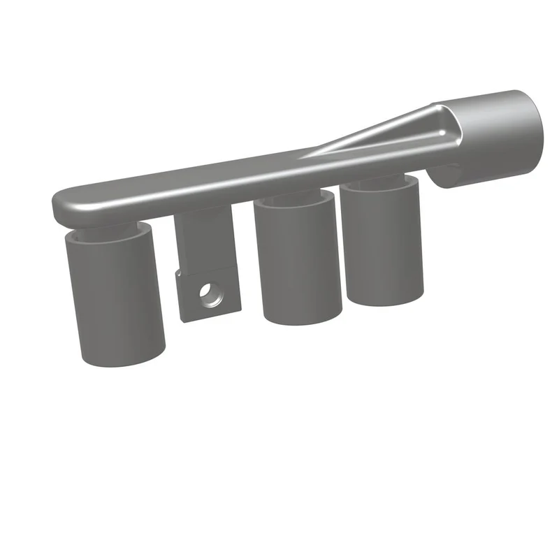 UNDERGROUND SERVICE JUNCTION 4 OUTLETS CU/AL + HOLE MOUNT