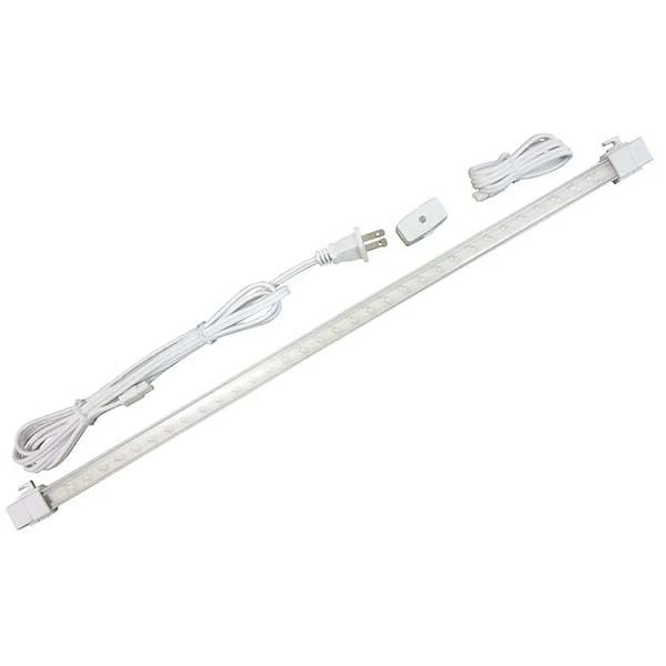 FIXTURE LED UNDER CABINET 2W 4100K 20" PLUG/SWITCH WHITE