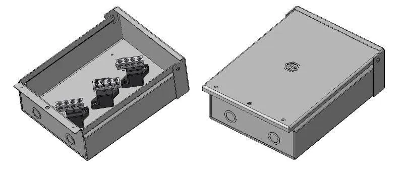 Electrical Enclosure Hinged Cover 12X9X4" TR-A-1