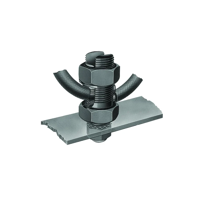 GROUND CONNECTOR 1/2" STUD 1-2X #2/0-2 WIRE