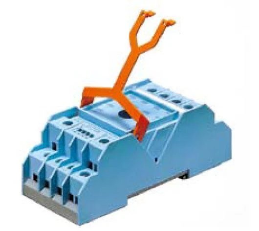 RELAY SOCKET 14-BLADE DIN/PANEL