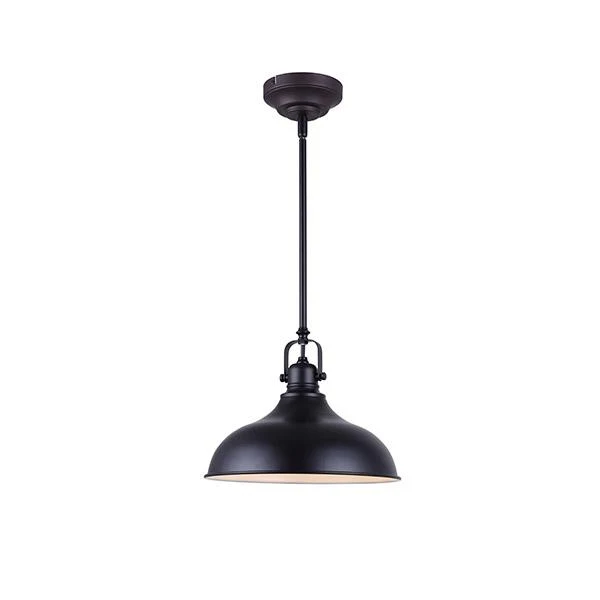 FIXTURE LED DOWN PENDANT 12W 2700K BLACK