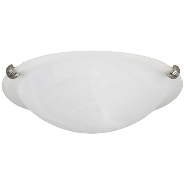 FIXTURE CEILING BOWL FLUSH FOR 2X 5W 18C BRASS