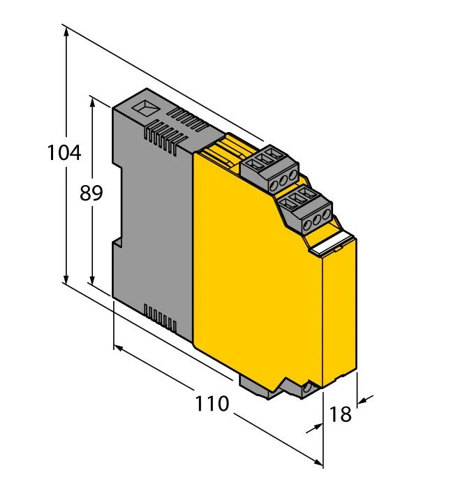 TWO CHANNELS ISOLATING SWITCHING AMPLIFIER IM1-22EX-T