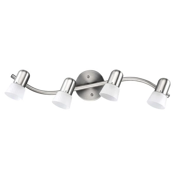 FIXTURE WALL DIRECTIONAL 4 LIGHT A15/R16 60W PEWTER