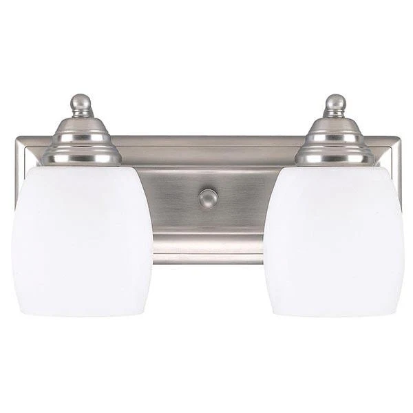 FIXTURE WALL VANITY 2 LIGHT TYPE A 100W PEWTER