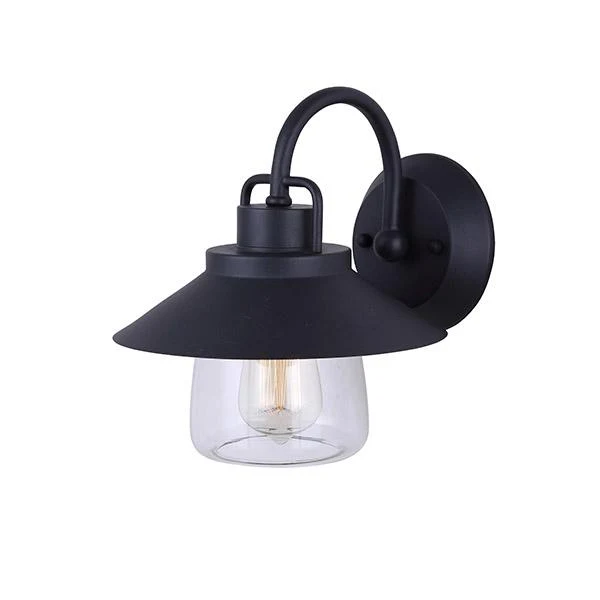 FIXTURE WALL OUTDOOR 10-1/2"H 100W BLACK