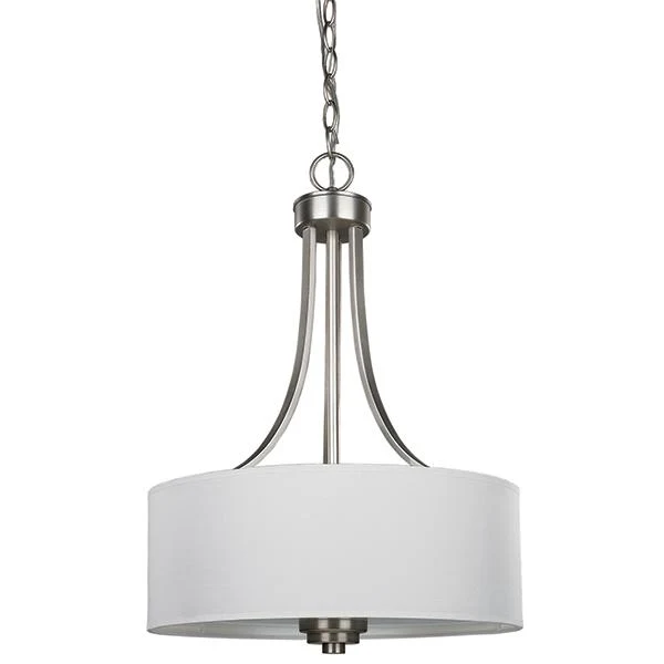 CHANDELIER INCANDESCENT 15°FOR 3X 60W WHITE