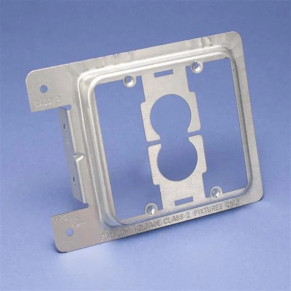 BRACKET MOUNTING 2G PLATE LOW VOLTAGE