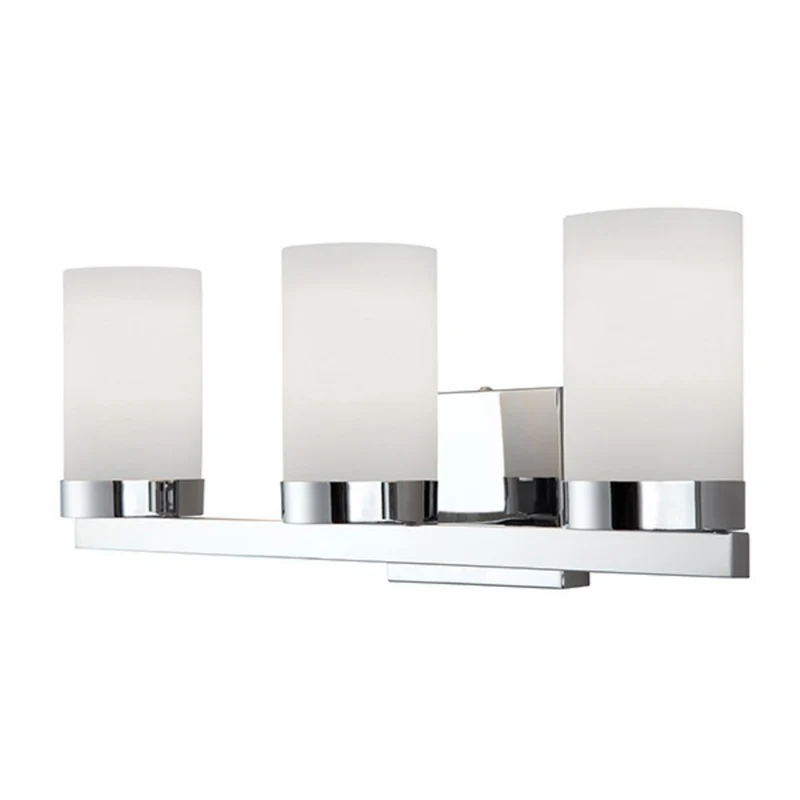 FIXTURE WALL VANITY 3 LIGHT A 100W FLAT OPAL GLASS