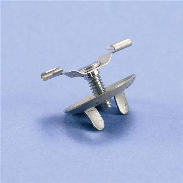 CLIP FIXTURE FOR 15/16" TEE BAR WITH WING NUT