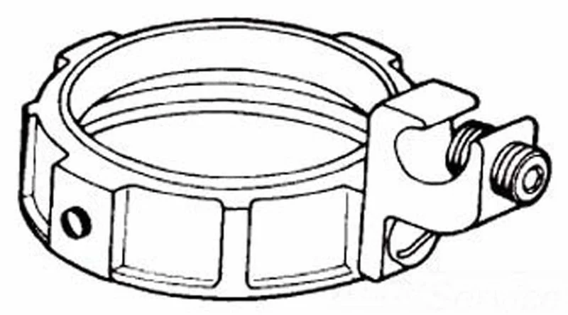 GROUNDING BUSHING INSULATED 4" #3/0-6 WIRE IRON
