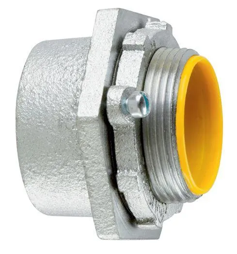 HUB CONNECTOR 1" IRON PLATED