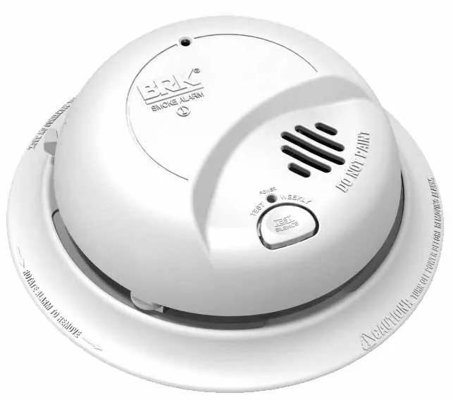 Carbon Monoxide and Smoke Detector Electrochemical and Ionization Hardwired 120 V AC 9 V Battery 12-Pack SC9126BTCA