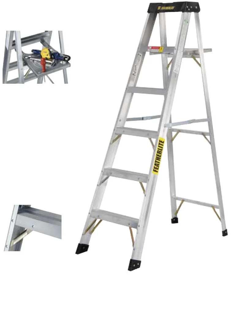 STEP LADDER ALUMINUM 4' TYPE 1A 300LBS