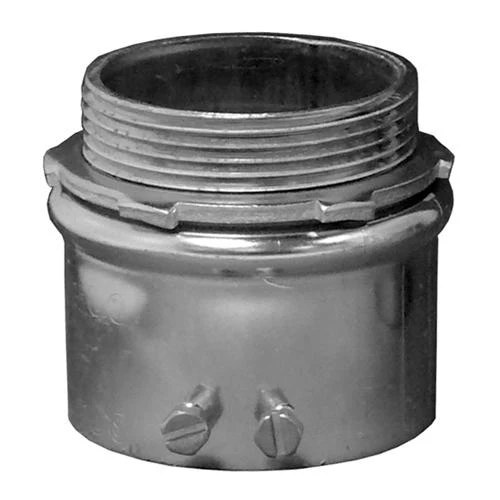 CONNECTOR EMT ISULATED 4" SET SCREW STEEL