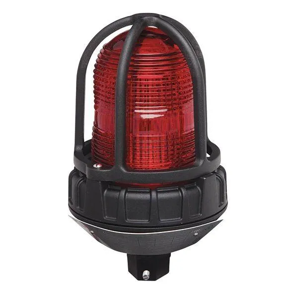 FLASHING LED LIGHT HAZARDOUS LOCATION 24V RED