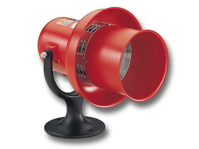 SIREN ELECTRO-MECHANICAL 112DB 240VAC/DC RED
