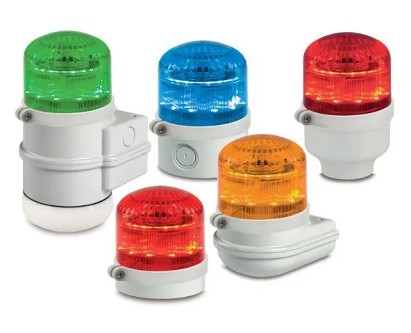 BEACON/SOUNDER LED STREAMLINE MODULAR RED
